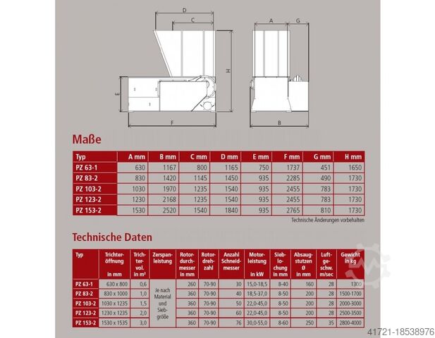 Shredder WINTER CHIPPER 1230