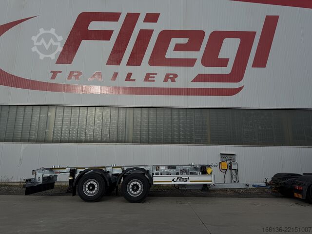 Değiştirilebilir şasili römork Fliegl TWP 180 Standard "Edition Deutsche Post"