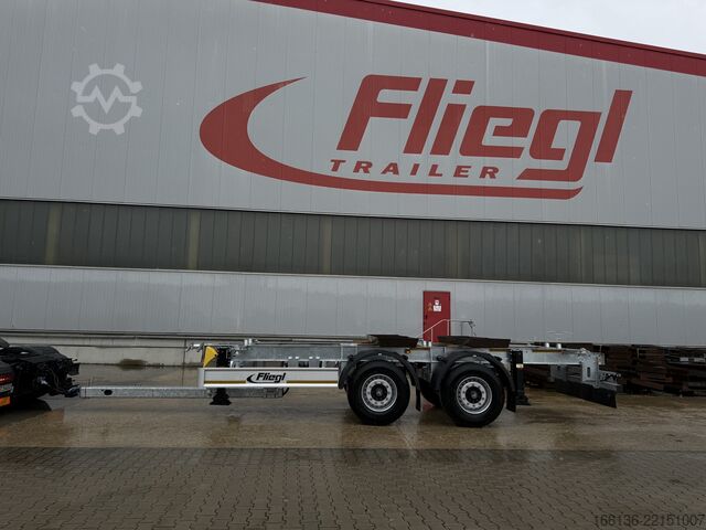 Değiştirilebilir şasili römork Fliegl TWP 180 Standard "Edition Deutsche Post"
