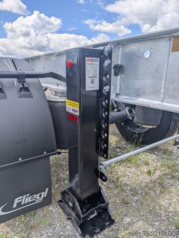 Değiştirilebilir şasili römork Fliegl TWP 180 Standard "Edition Deutsche Post"