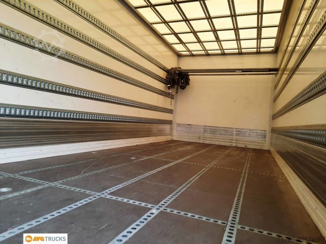 Φορτηγό κουτί (κουρμπαριστό) MERCEDES-BENZ 1824 L ACTROS Koffer 7,35 m mit Tür + LBW 2t