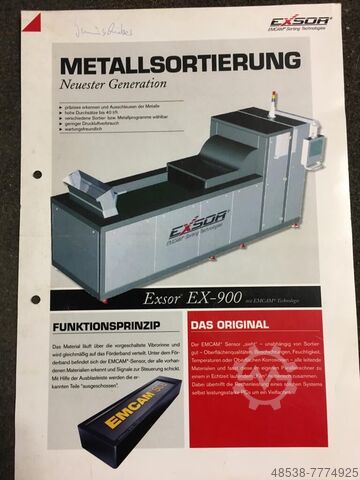 NES metaalscheider sorteermachine incodecs Exsor