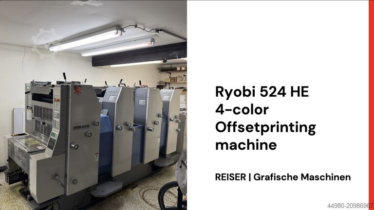 Offsettryckpress Ryobi 524 HE