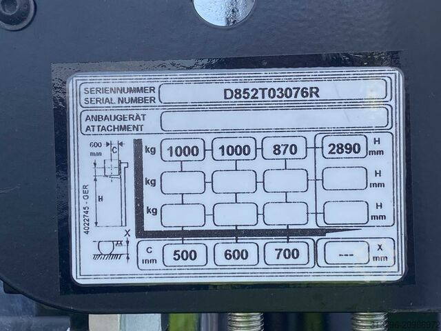 Wózek podnośnikowy ręczny Yale MS10