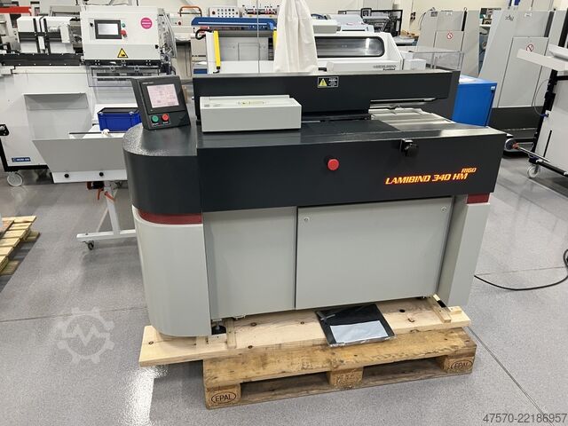 Mükemmel ciltleme makinesi Rigo Lamibind 340 HM Perfect Binder