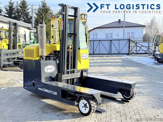 Stivuitor cu patru direcții Combilift C3000 GAS DUPLEX PLATFORM 1500 FREE LIFT