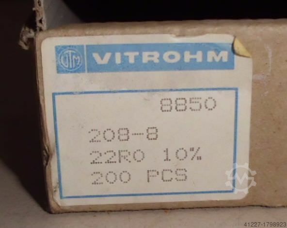 Weerstand Vitrohm 208-8 56R 10% R