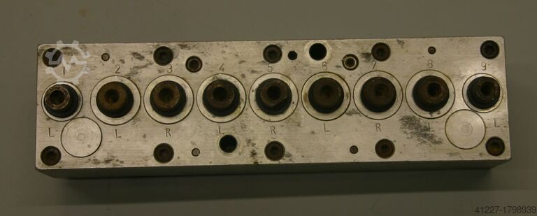 Głowica wielowrzecionowa 9 wierteł Nottmeyer 32 Lochabstand