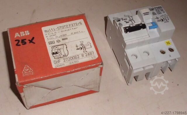 Wyłącznik różnicowoprądowy / wyłącznik różnicowy ABB multi-STOTZ F272/6