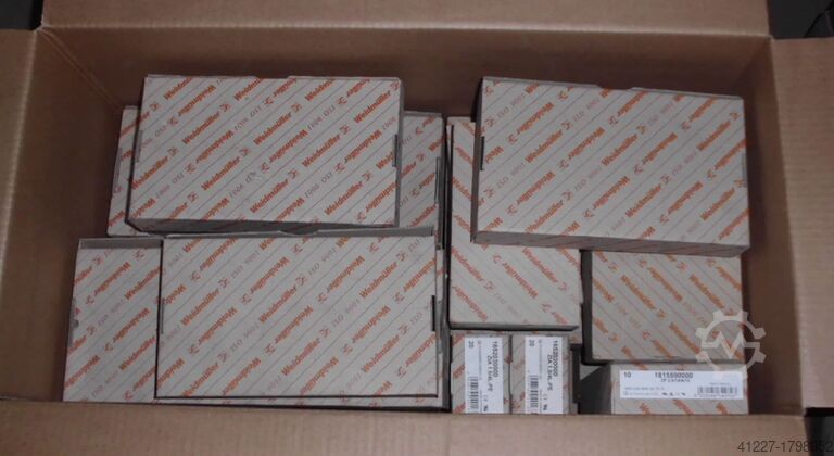 Abrazaderas, 1240 unidades Weidmüller Verschiedene Typen