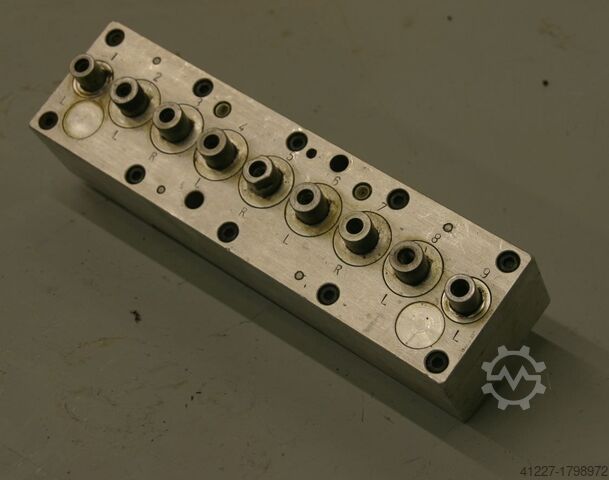 Flerspindelhuvud 9 borrar Nottmeyer 32 Lochabstand