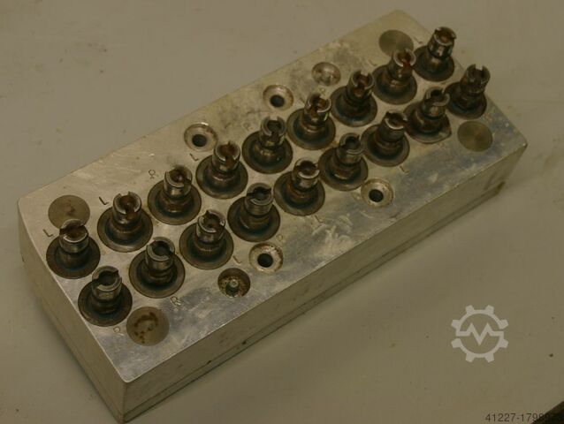 Cabeça multibroca com 18 brocas Nottmeyer 33 Lochabstand