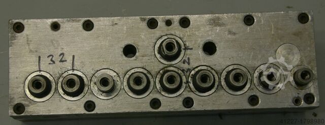 Multi-spindle head 10 drill bits Nottmeyer 32 Lochabstand