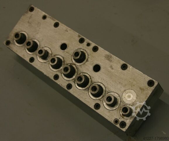 Multi-spindle head 10 drill bits Nottmeyer 32 Lochabstand