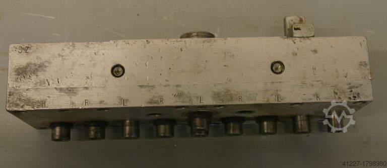 Multi-spindle head 10 drill bits Nottmeyer 32 Lochabstand