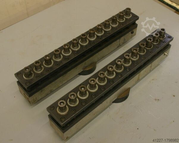 Multi-spindle head 13 drill bits Nottmeyer 32 Lochabstand