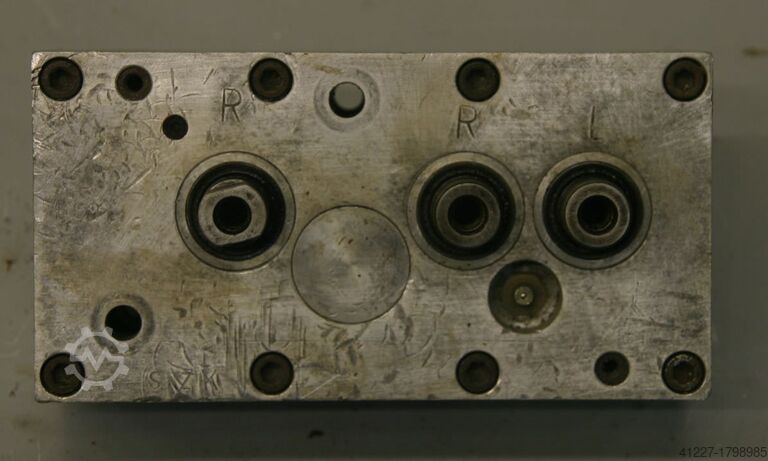 Multi-spindle head 3 drills Nottmeyer 32/58 Lochabstand