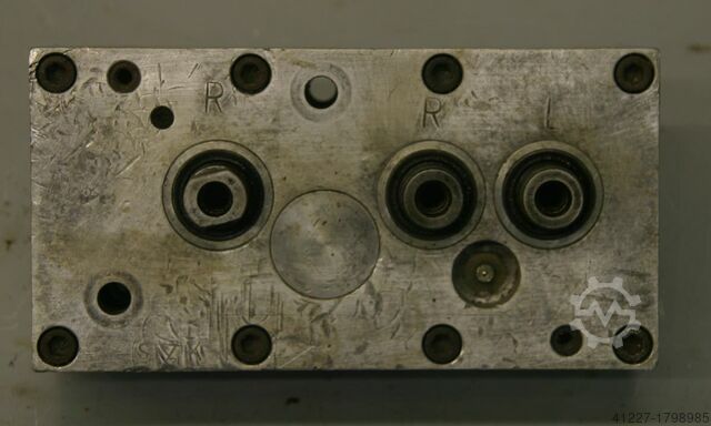 Multi-spindle head 3 drills Nottmeyer 32/58 Lochabstand