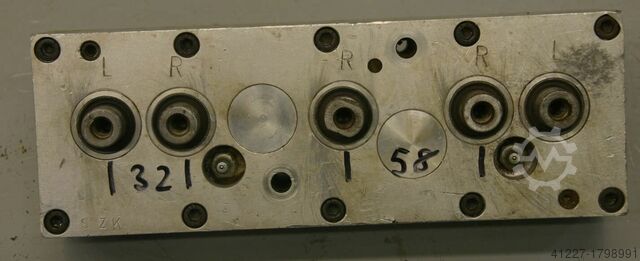 Multi-spindle head 5 drills Nottmeyer 32/58 Lochabstand