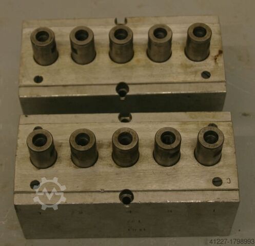 Multi-spindle head 5 drills Nottmeyer 32 Lochabstand