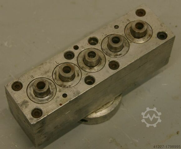 Multi-spindle head 5 drills Nottmeyer 32 Lochabstand