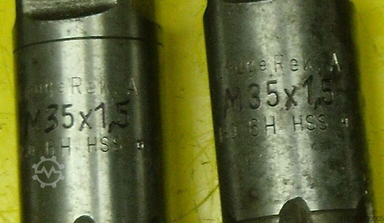 7 kranów Stahl verschiedene Durchmesser