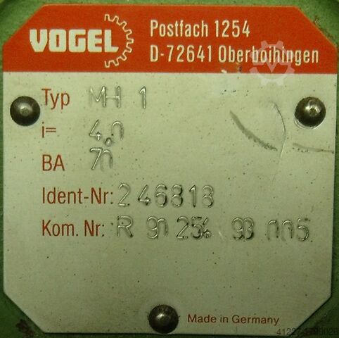 Motorreductor de 0,37 kW, 56 rpm Lenze B7C4-058H