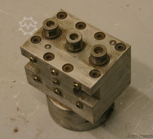 Multi-spindle head 3 drills Nottmeyer 32 Lochabstand