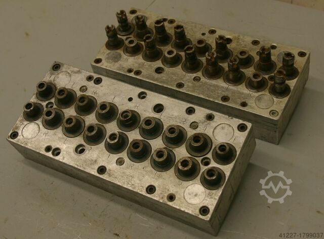 Multi-spindle head 18 drill bits Nottmeyer 32 Lochabstand