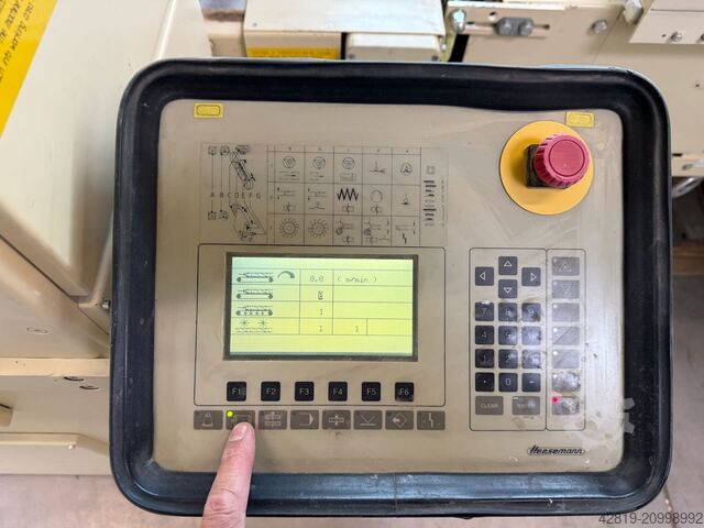 Lijadora de banda ancha HEESEMANN FGA for veneer and intermediate sanding