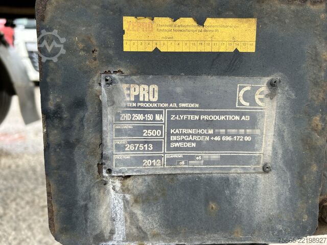 Posuvné plachty Krone Profi Liner / Curtainside / Lift + Steer axle /...