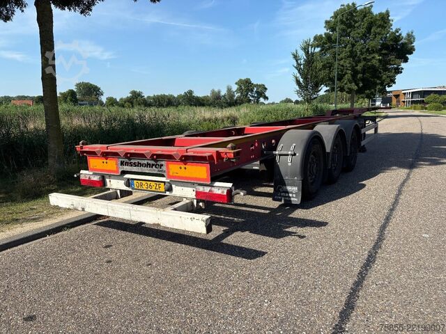 Transporte de contenedores Kassbohrer MULTICONT 40 HC-45FT / BPW Disc / APK-TuV:12-2026