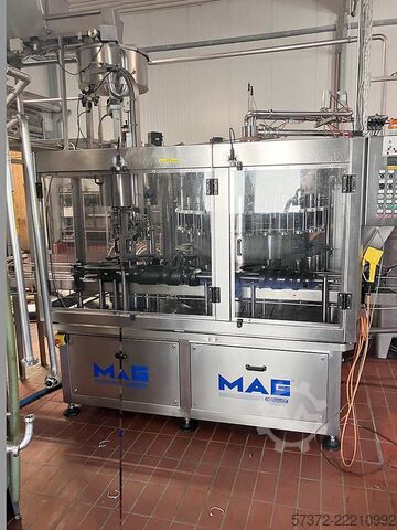 Ligne de remplissage et de capsulage de bouteilles MAG Schymanski Betha 28/4