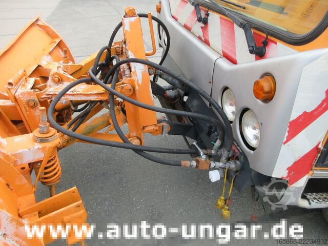 Equipos para servicios de invierno Boki HY1251B mit Vario Schneepflug Kipper 4x4
