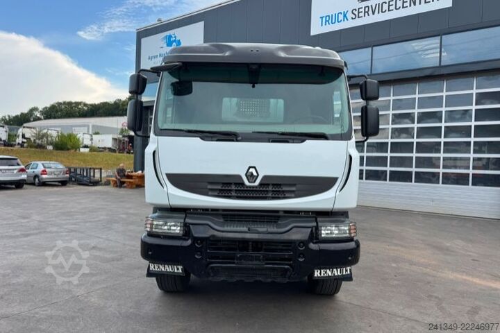 Kipper LKW RENAULT Kerax 520 8x4 Stahlkipper 2 Seiten