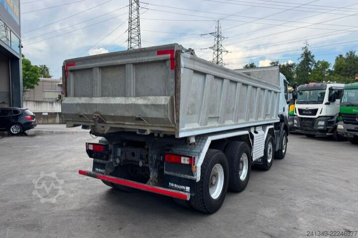 Kipper LKW RENAULT Kerax 520 8x4 Stahlkipper 2 Seiten