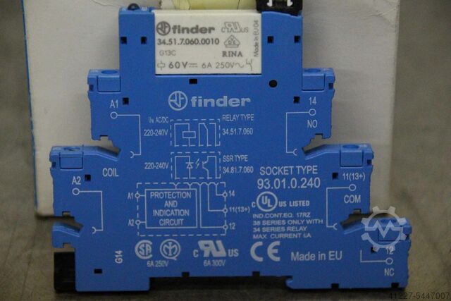 Relais 10 stuks Finder 38.51.0.240.0060