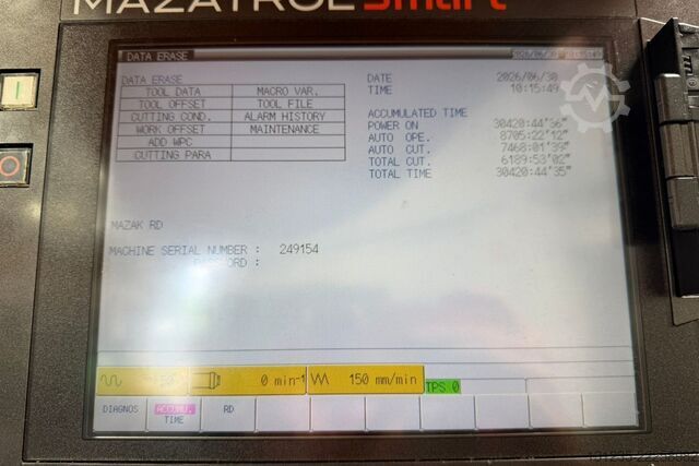 Centro de mecanizado vertical Mazak VCS 430A SN 249154