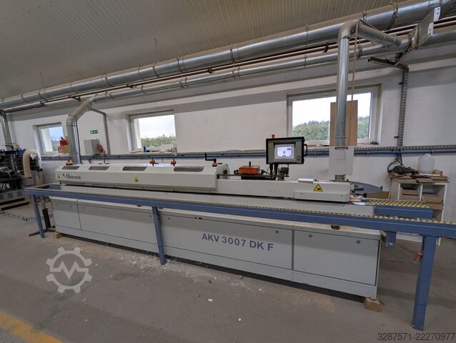 Kantenanleimmaschine Hebrock AKV 3007 DK-F, Baujahr 2016 HEBROCK AKV 3007 DK-F