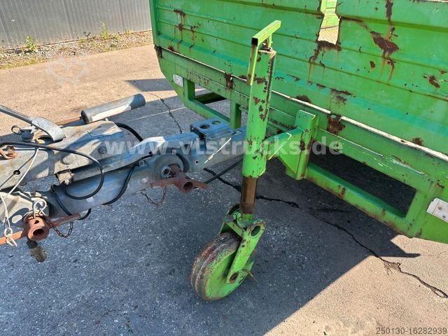 Remorcă deschisă BLOMENRÖHR Tandemanhänger mit Laderampen 3 t.