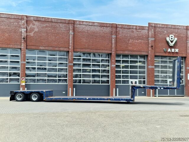 Tieflader Meusburger MPG-2 Lowloader / Tieflader - 2x steering axle ...