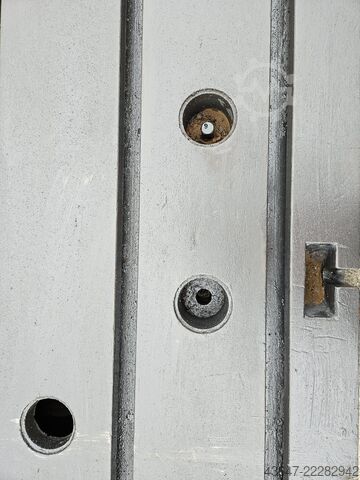 T-Nuten-Spanntisch, Maschinenbett  