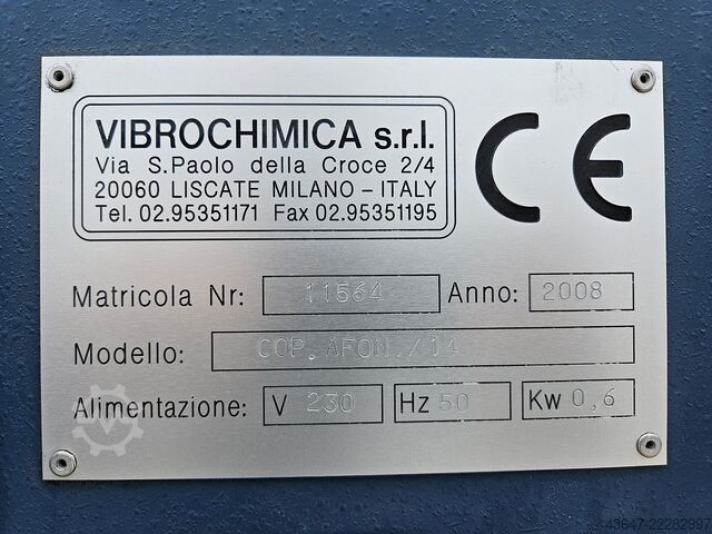 Máquina desbarbadora de perfiles Vibrochimica VBTS 651/3