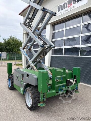  Haulotte Compact 12 DX 12m Diesel Scherenarbeitsbühne