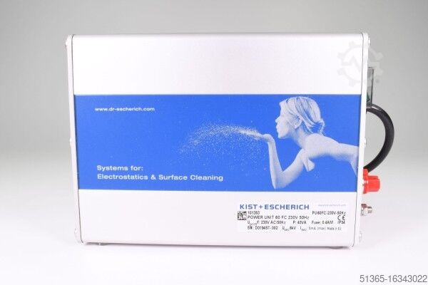 Hoogspanningsvoedingseenheid 60 FC Kist + Escherich 101353