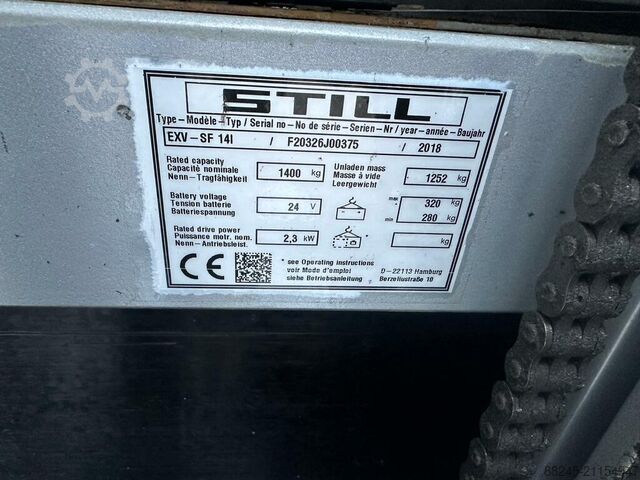 VS-22640 Elektrische stapelaar Still EXV SF 14i STILL EXV SF 14i