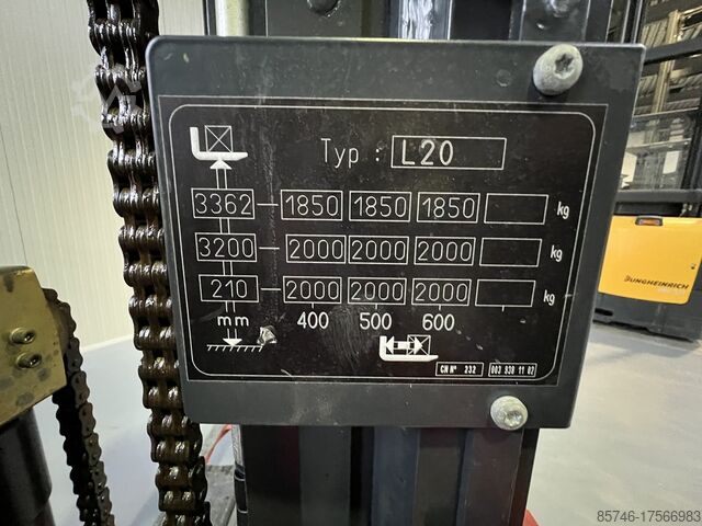 L 20 i (1173) * DEMO!! Triplex FFL!! LINDE L 20 i ( 1173 ) * DEMO !! Triplex FFL !!