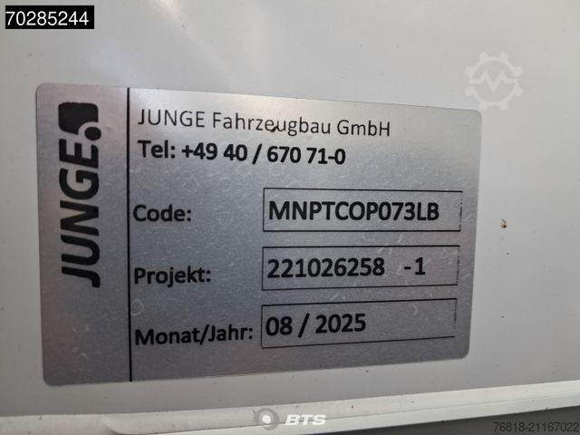 Valníkový nákladní automobil s plachtou DAF XB 290 4X2 FA VDC 16t - Curtainsider Junge