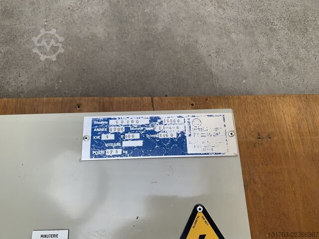 Bac vibrateur tribofinition Walther Trowal CD 200