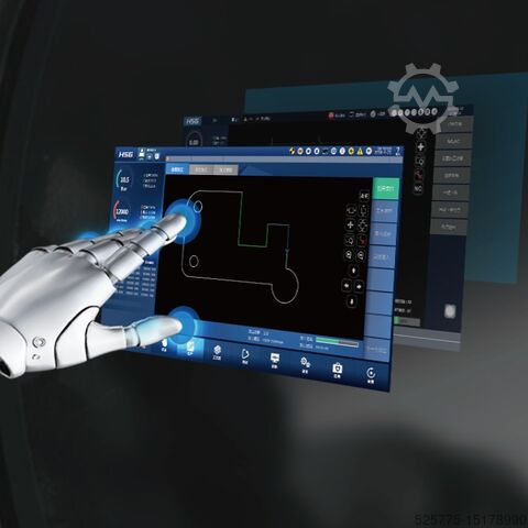 Laserschneidmaschine HSG LASER TX 3+1chucks tube laser cutting machine